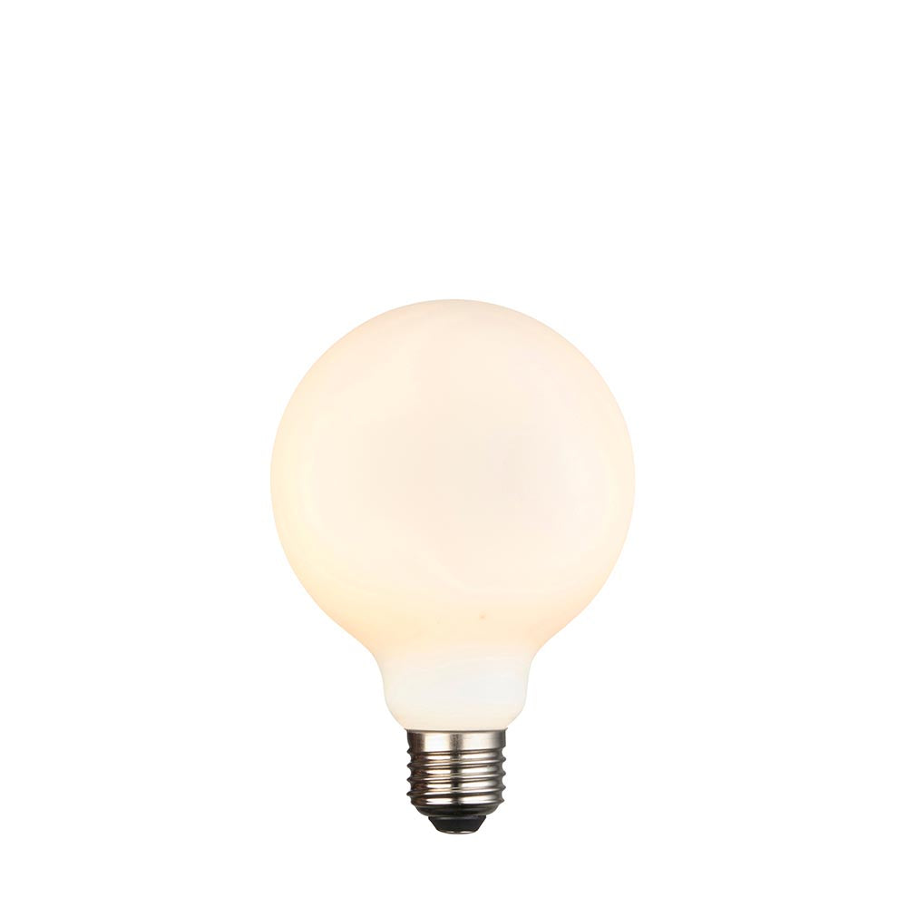 Dimmable Opal Glass 12W E27 Filament LED Bulb | House of Dekkor