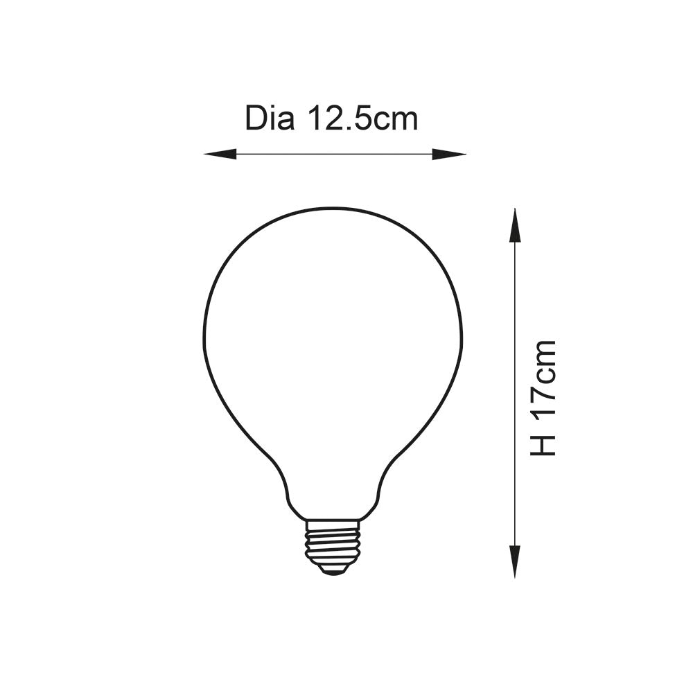 Spiral E27 Filament LED Light Bulb