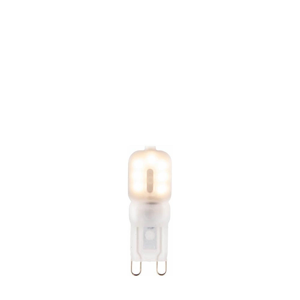 LED Frosted 2W G9 Halogen Non Dimmable SMD Light Bulb | House of Dekkor