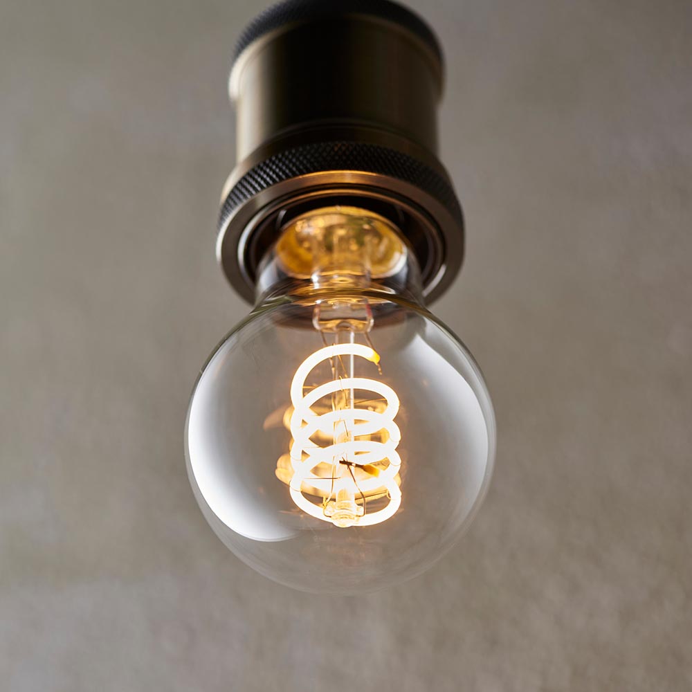 Spiral GLS E27 LED Filament Bulb