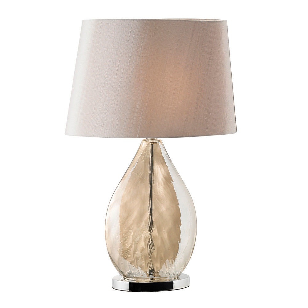 Gold Tinted Glass Table Lamp | House of Dekkor