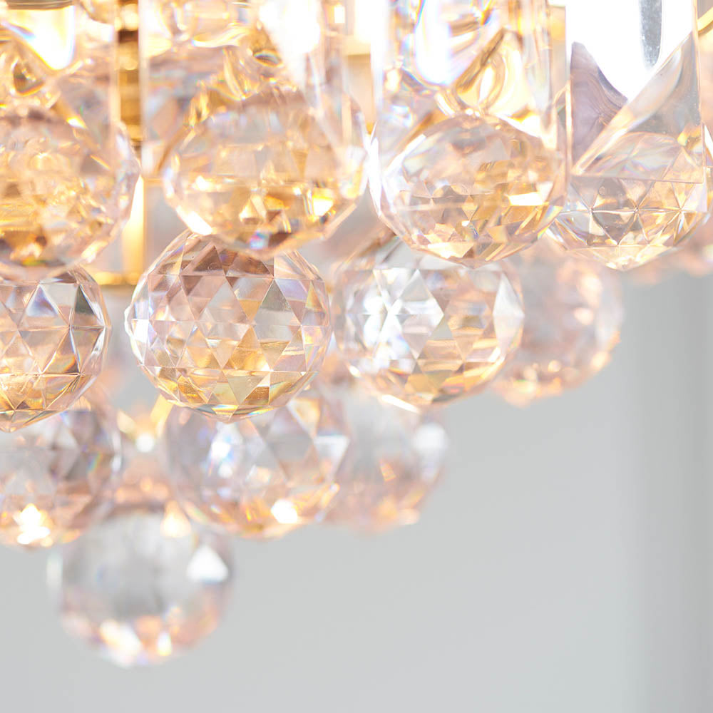 Luma Round Droplet Chandelier | House of Dekkor