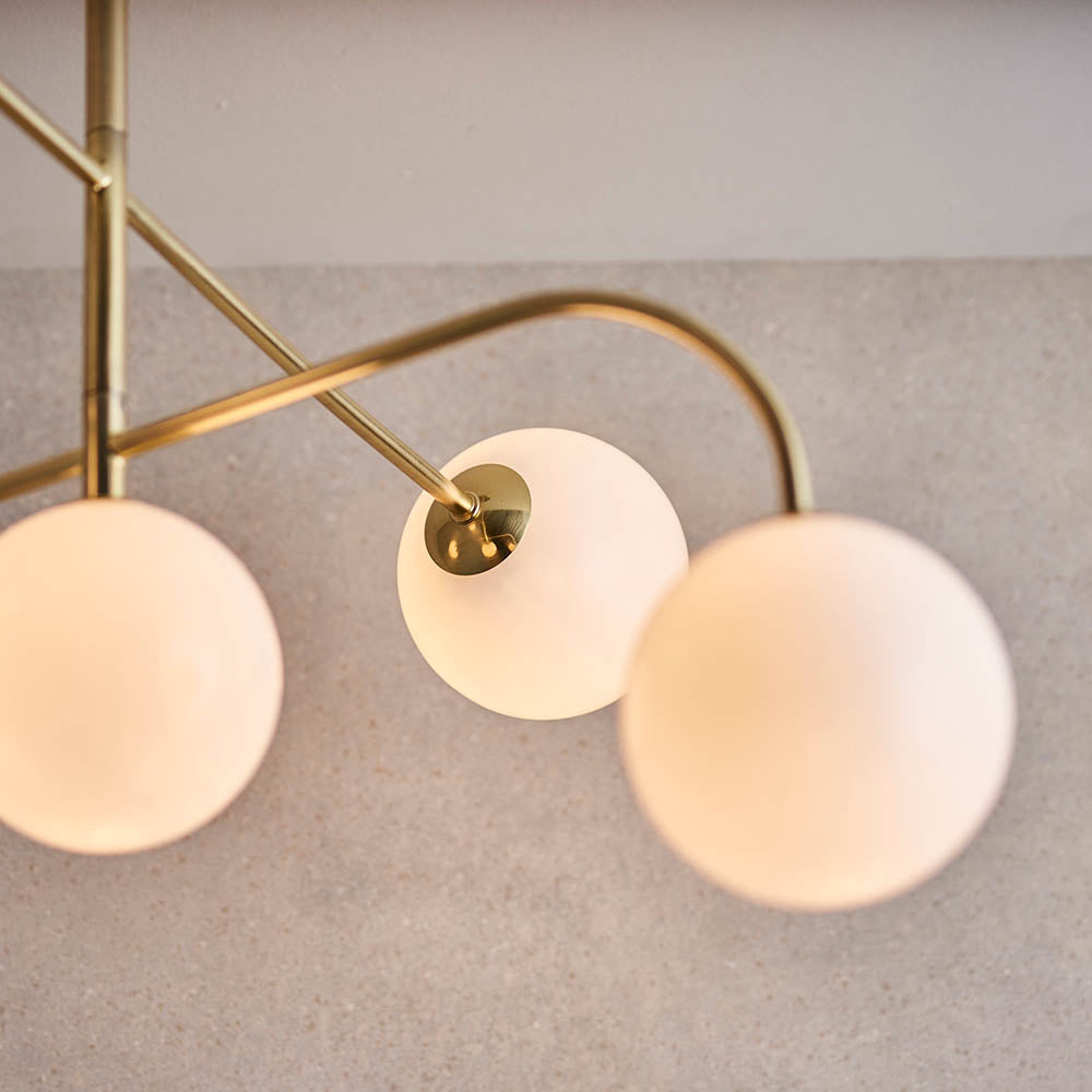 Otto 5 Light Semi Flush