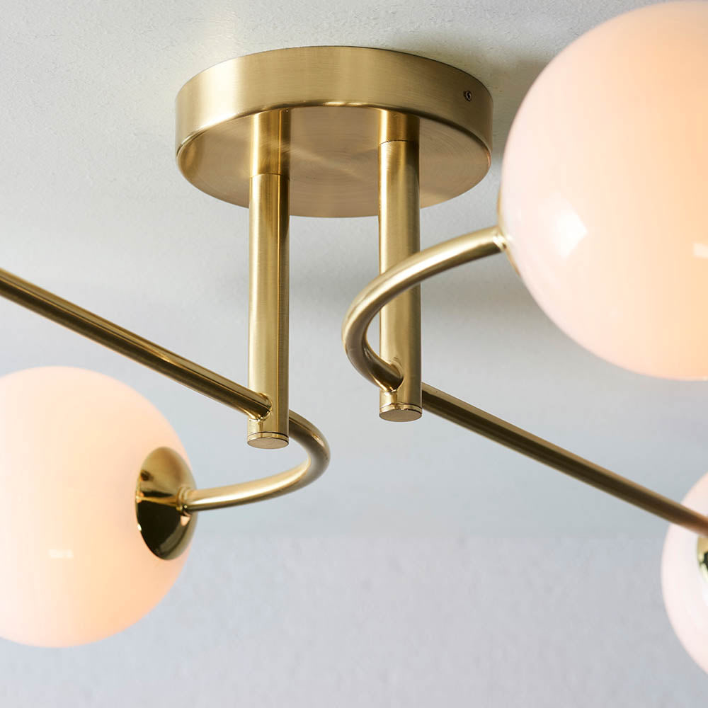 Otto 4 Light Semi Flush