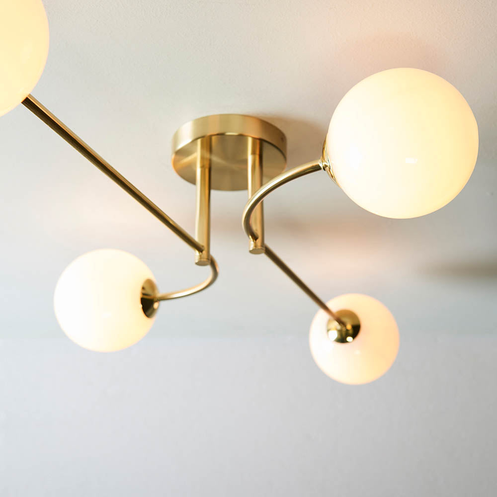 Otto 4 Light Semi Flush