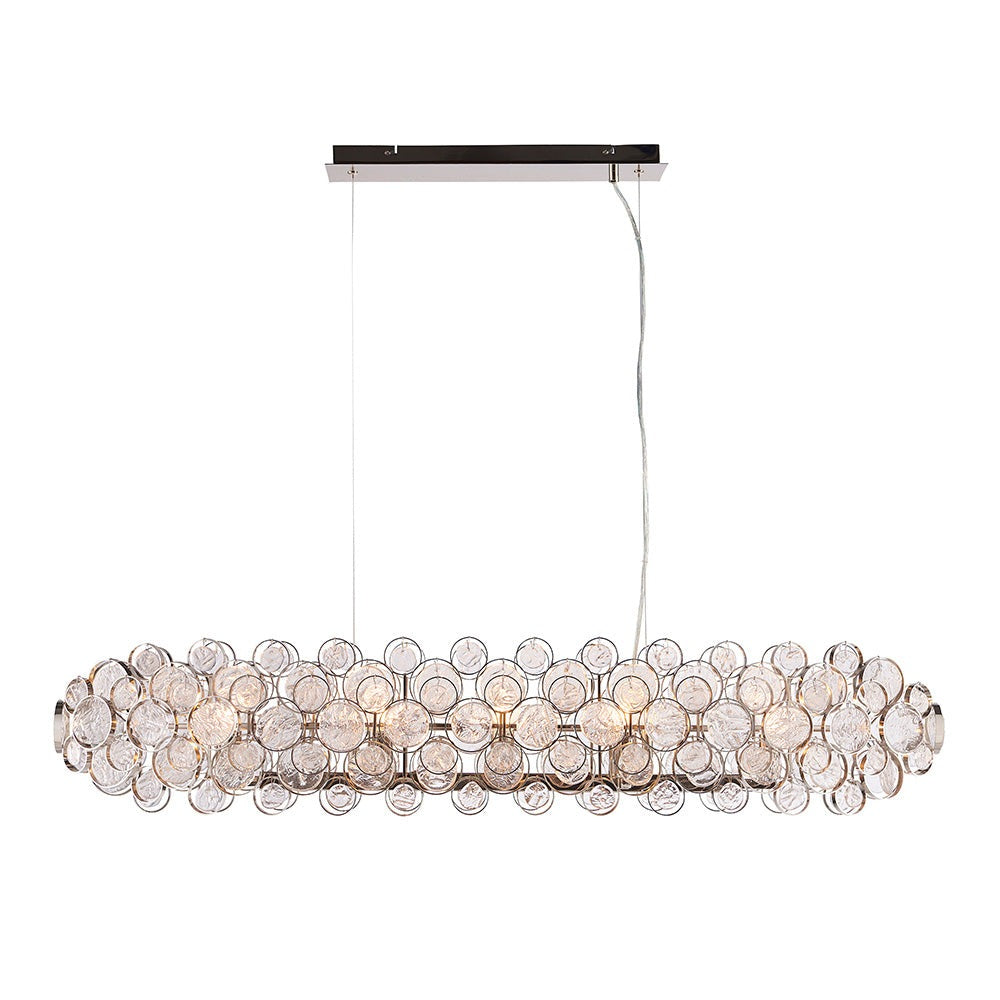 Luma Orn Medallion 8 Light Chandelier | House of Dekkor