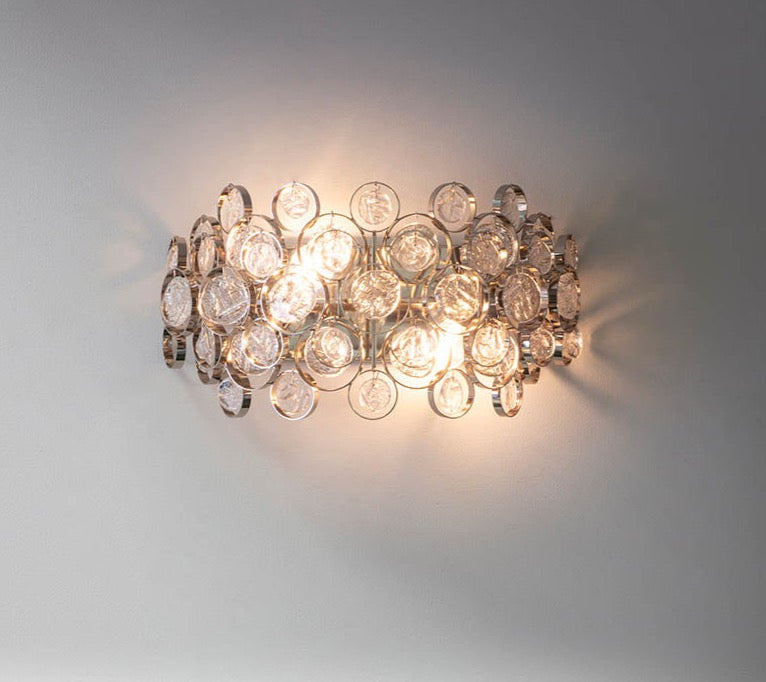 Luma Orn Medallion 2 Light Wall Light | House of Dekkor