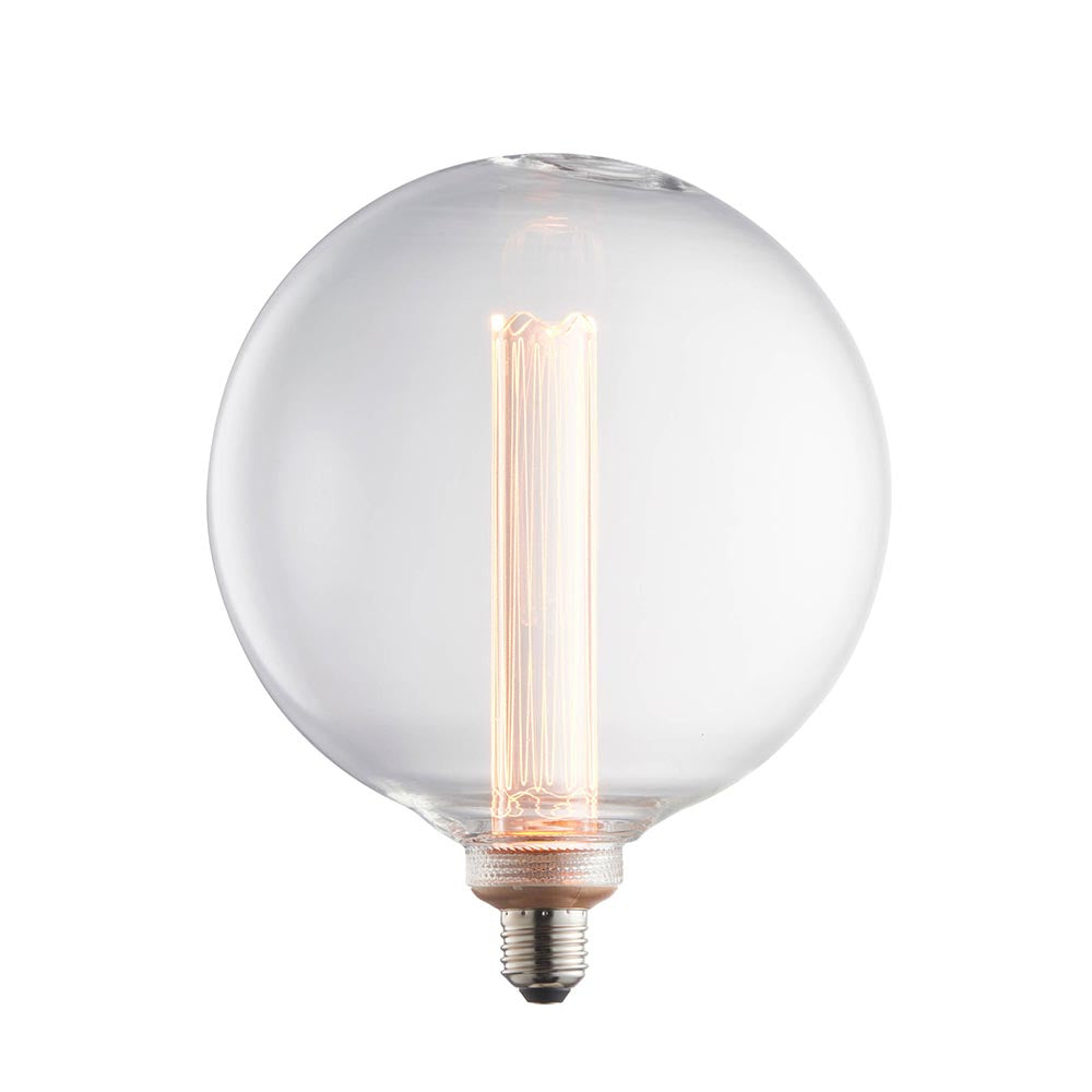 Anti Glare Clear Glass Globe 2.8W E27 200mm Dia LED Light Bulb | House of Dekkor