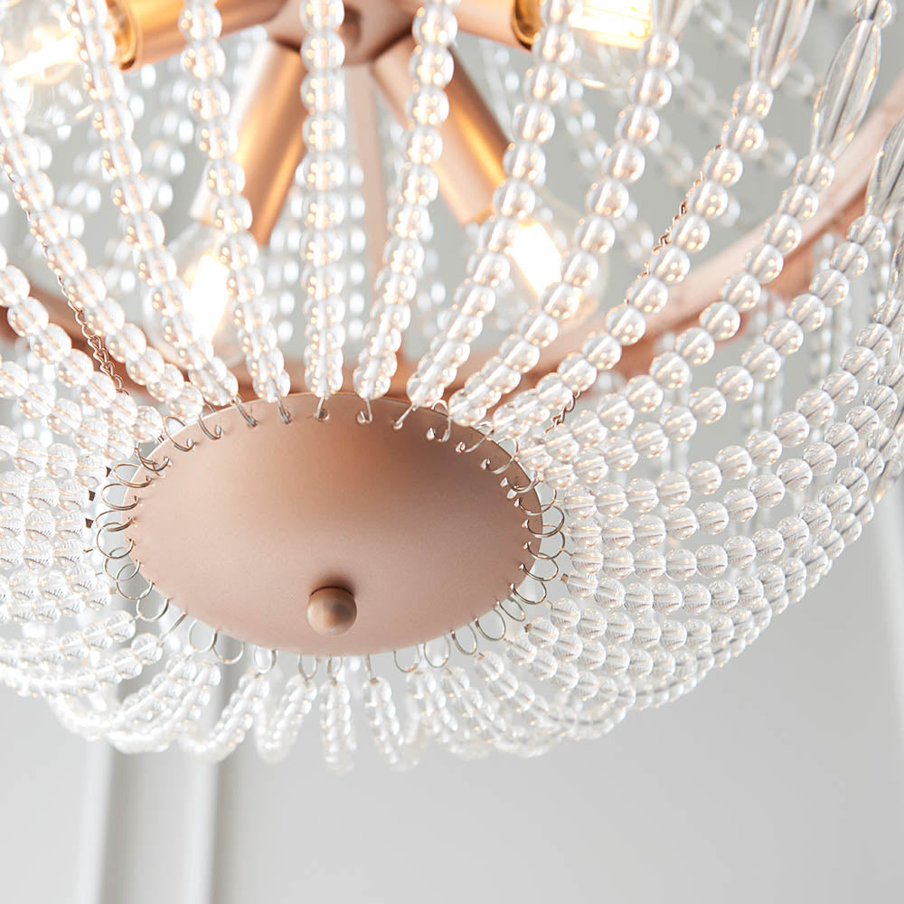 Luma 5lt Rose Gold Chandelier | House of Dekkor