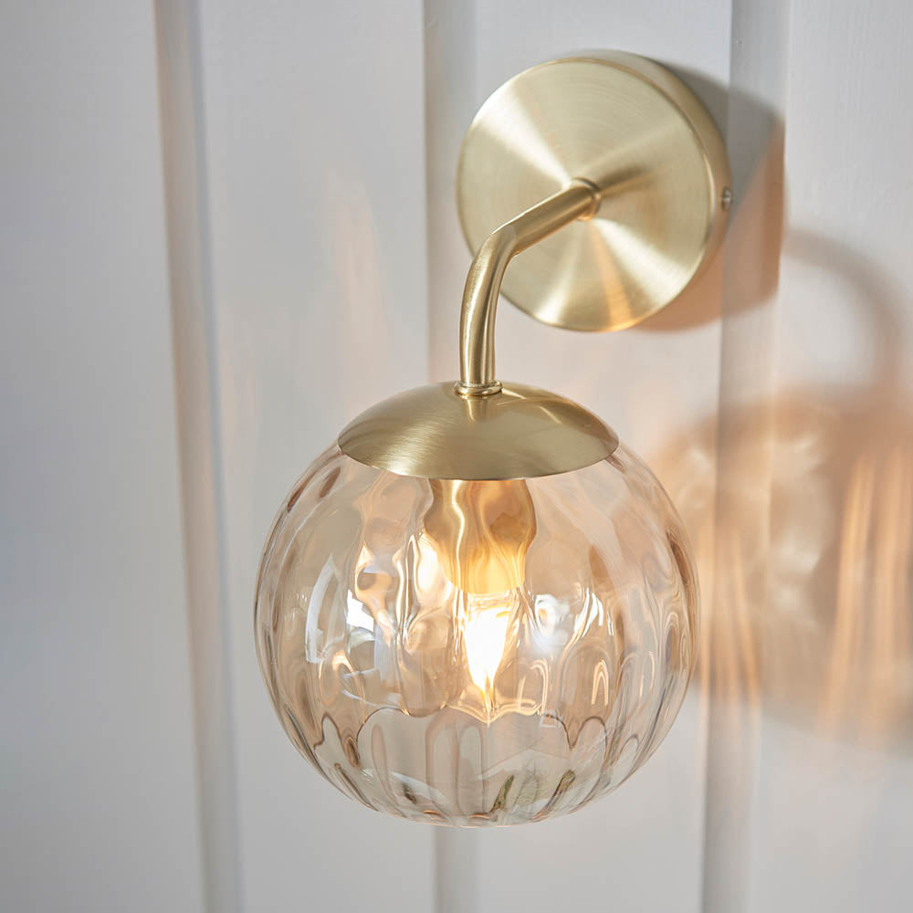 Champagne Single Wall Light | House of Dekkor