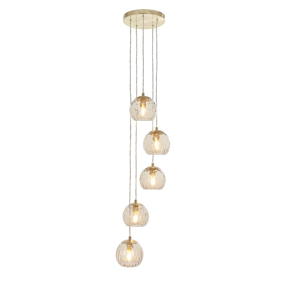 Champagne Hanging Cluster Pendant Light| House of Dekkor