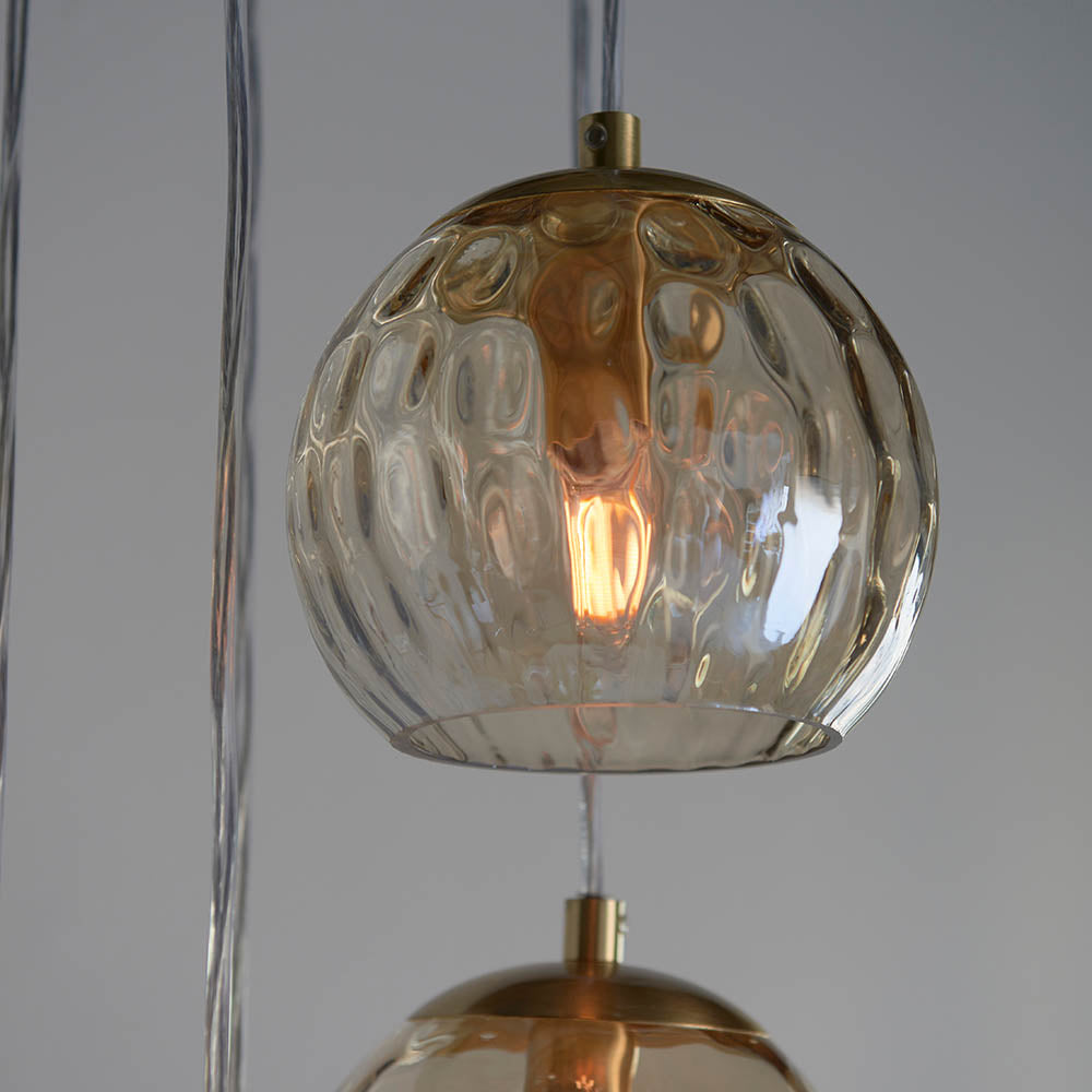 Champagne Hanging Cluster Pendant Light| House of Dekkor