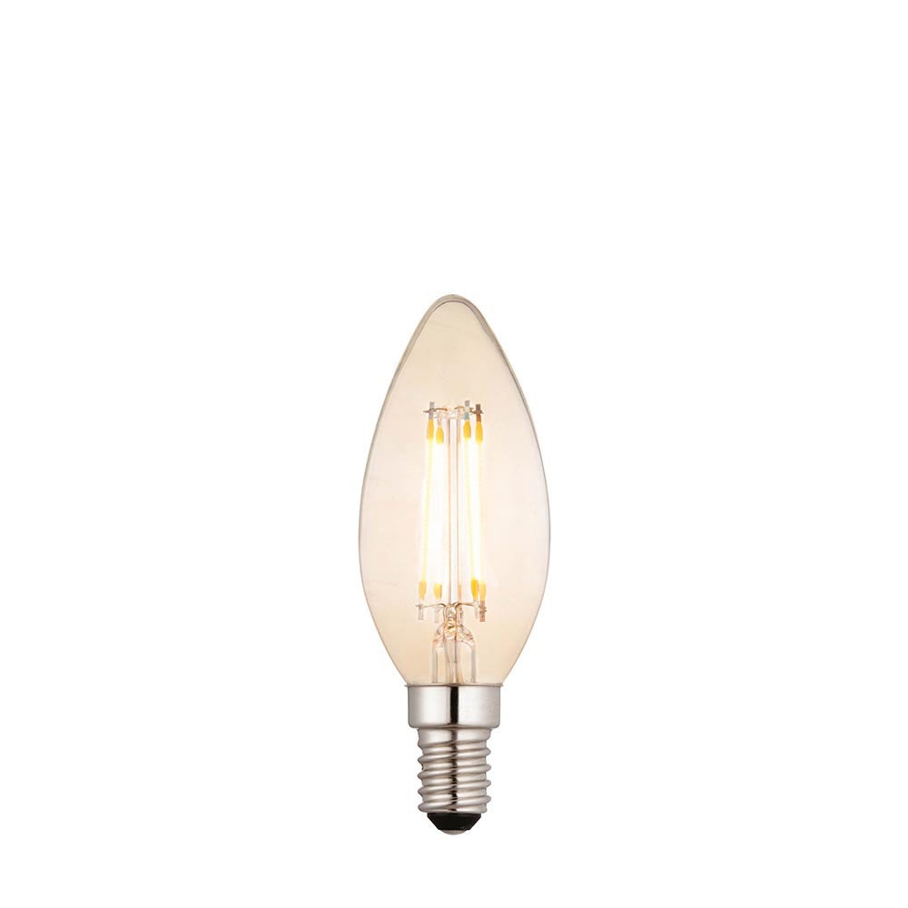 Dimmable 4W E14 Filament  LED Candle Light Bulb