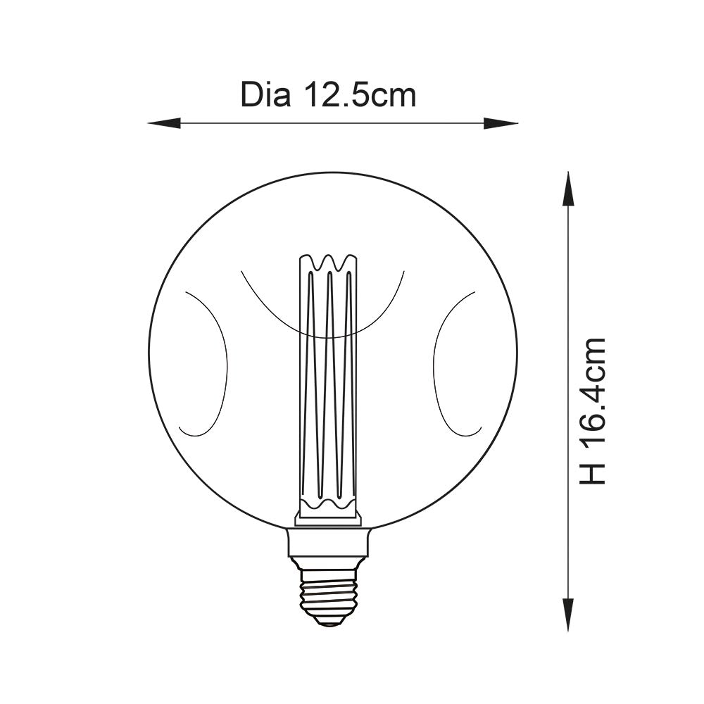 Dimple E27 LED Light Bulb