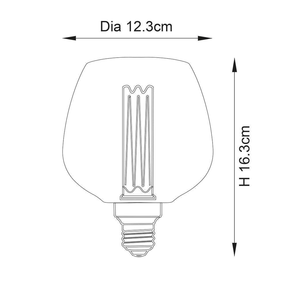 Scandi E27 LED Light Bulb