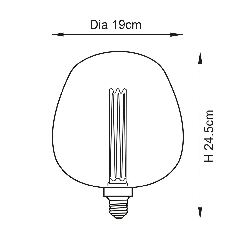 Roves E27 Led Anti Glare Light Bulb