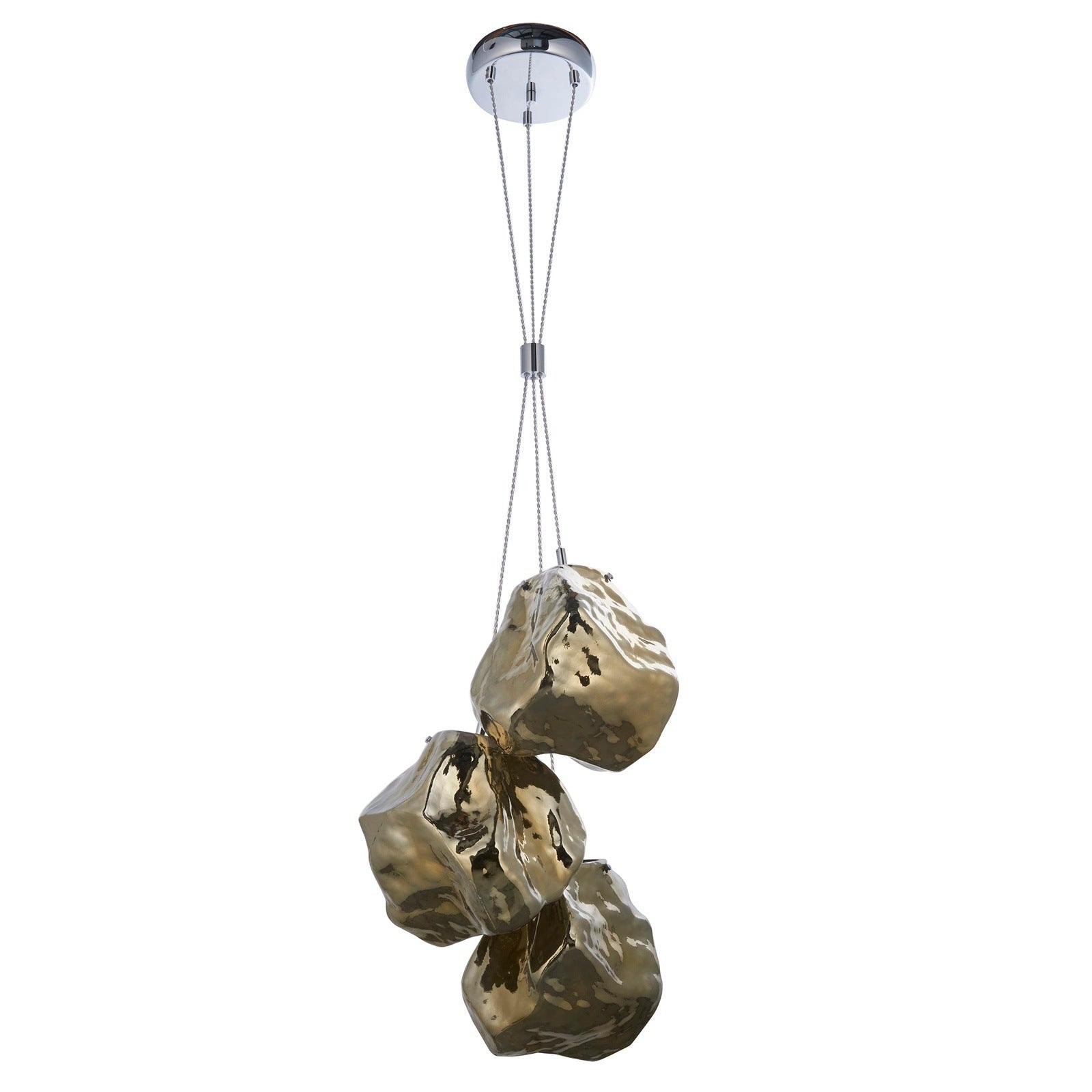 Rock 3 Light Pendant