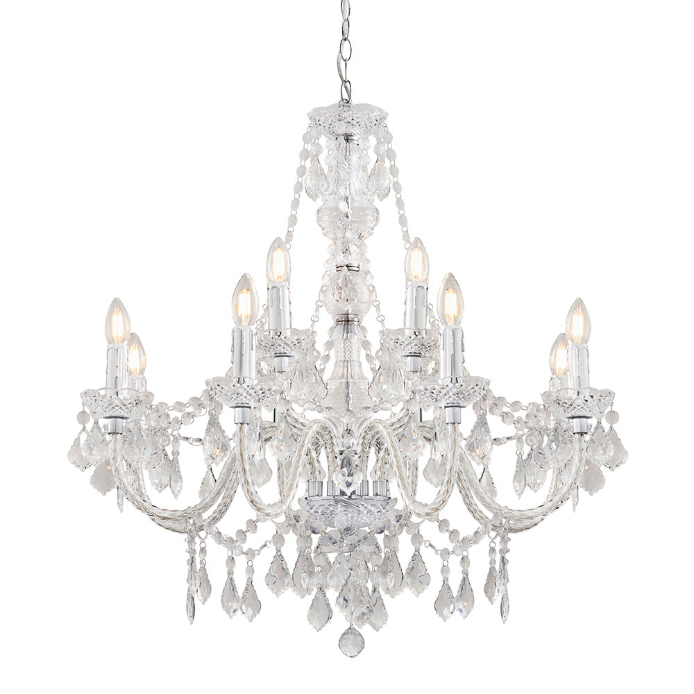 Luma French Style 8 Light Chandelier | House of Dekkor