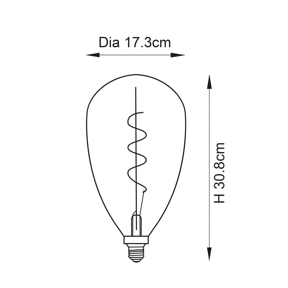 Wisp E27 Filament LED Light Bulb