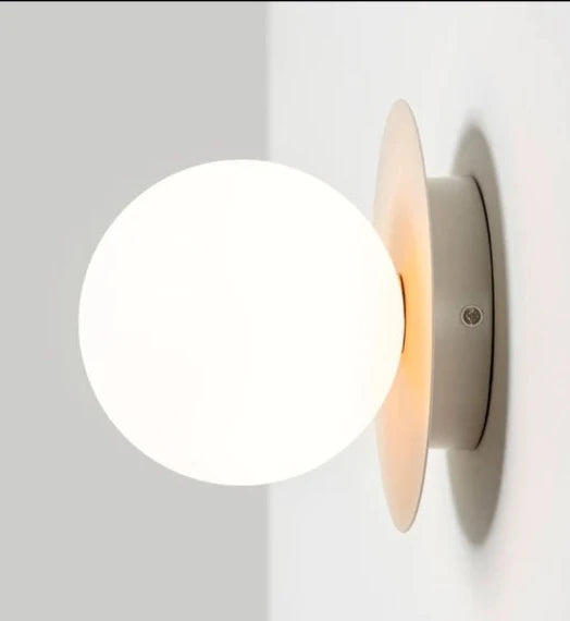 Houseof Sand Opal Disk Wall Light | House of Dekkor