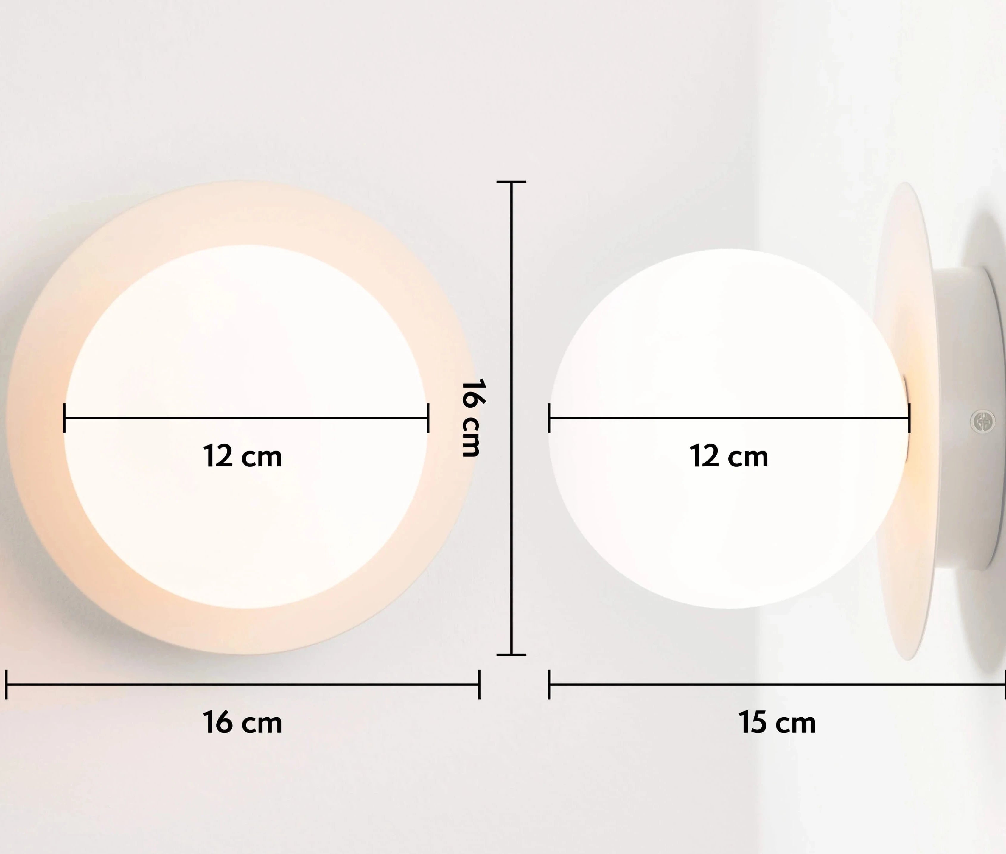 Houseof Opal Disk Wall Light