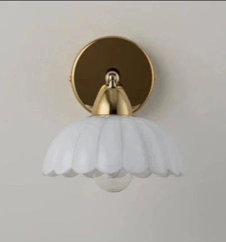 HouseOf White Flower Wall Light