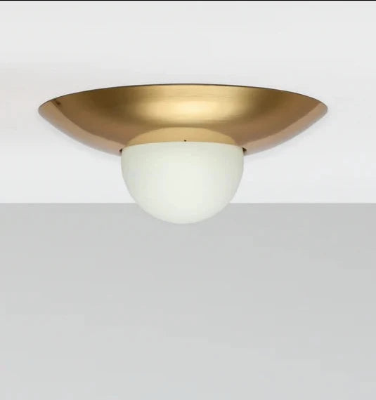 Houseof Brass Dome Flush Ceiling Light | House of Dekkor