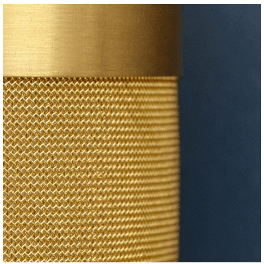 Brushed Brass weave