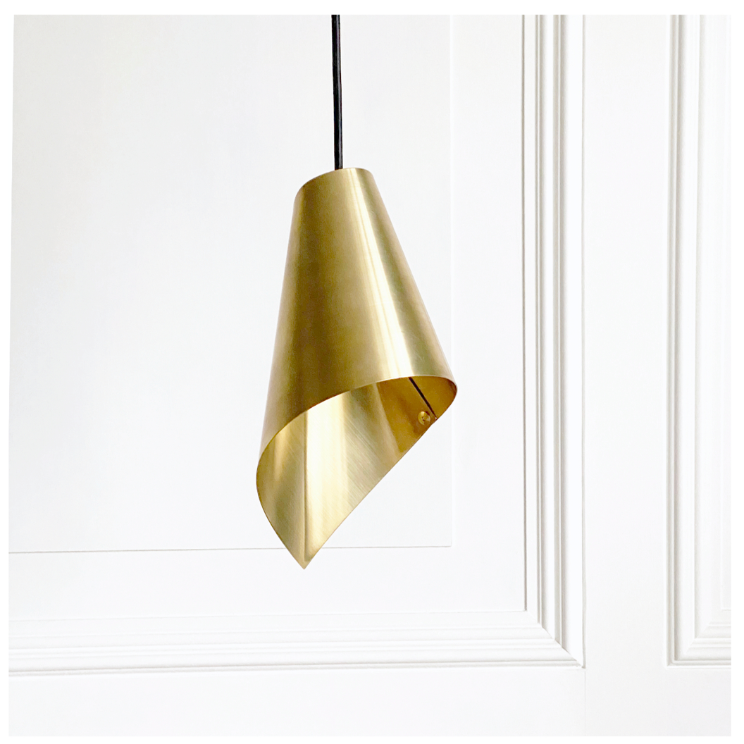 Brass  single pendant | Ceiling light 