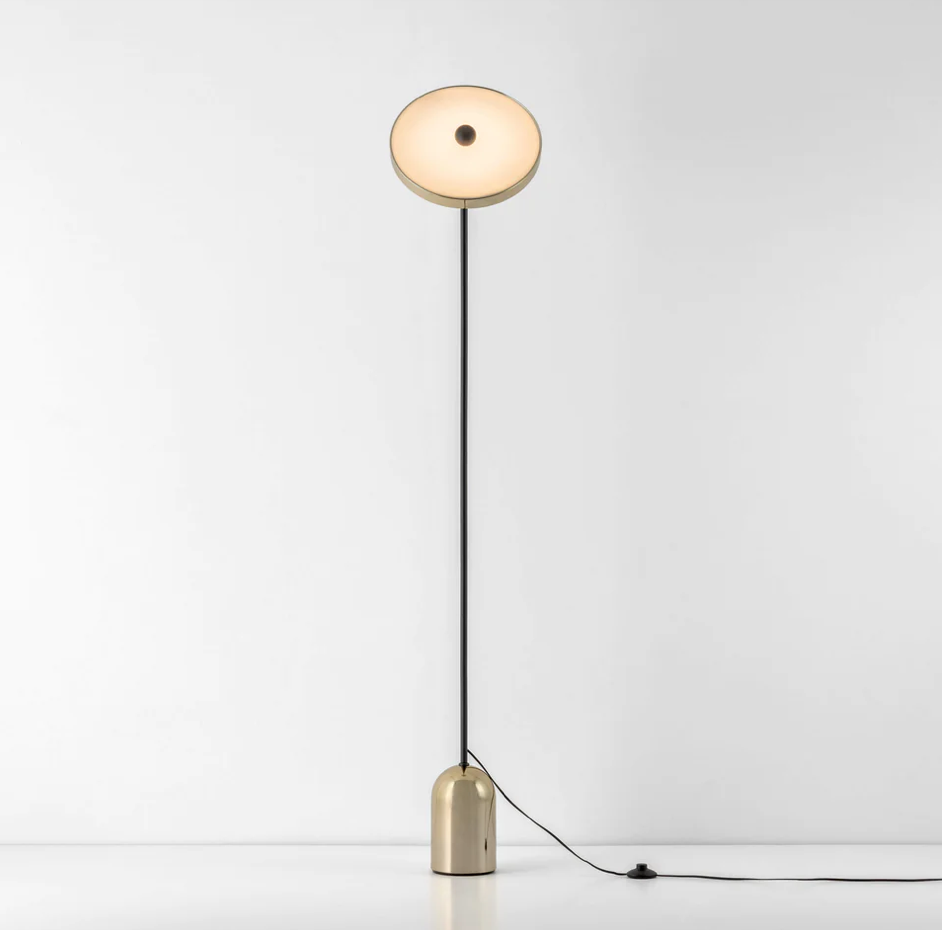 Led integrated floor lamp