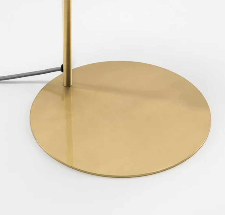 Table lamp brass base