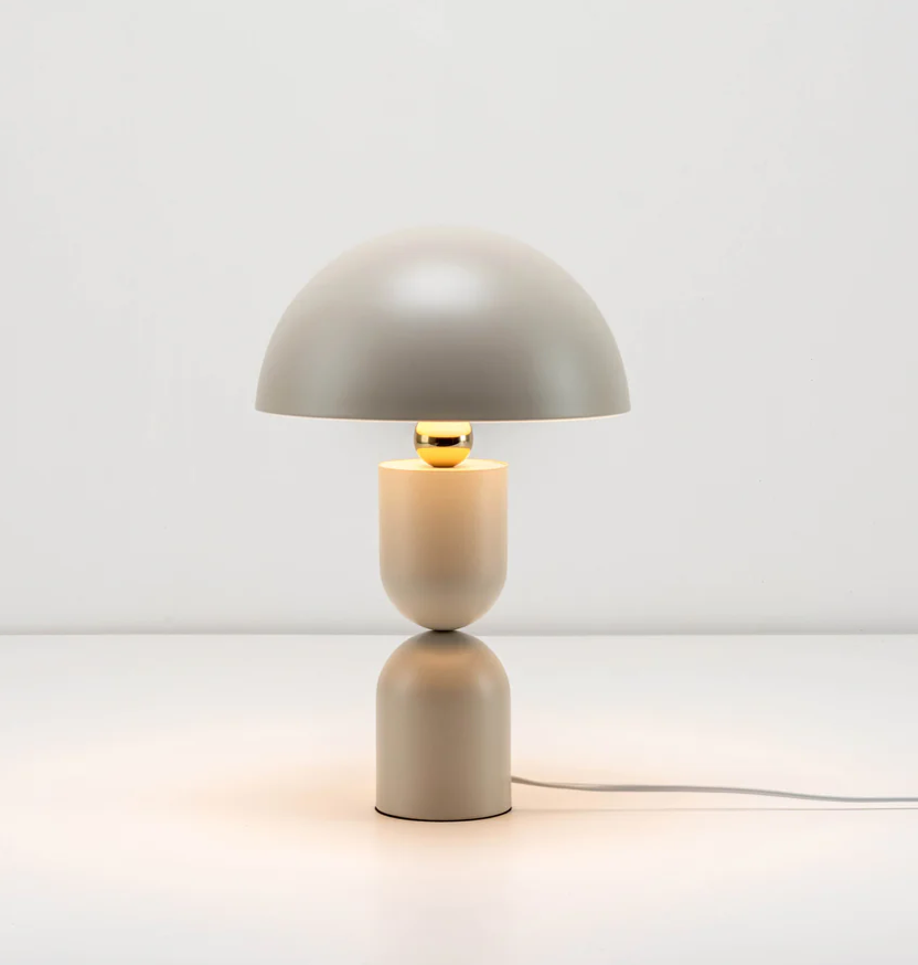 Sand dome table lamp
