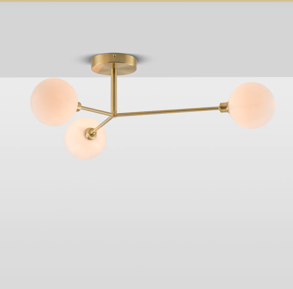 Brass Ceiling flush light