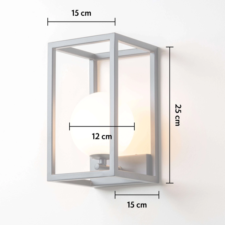 outdoor lantern measurement