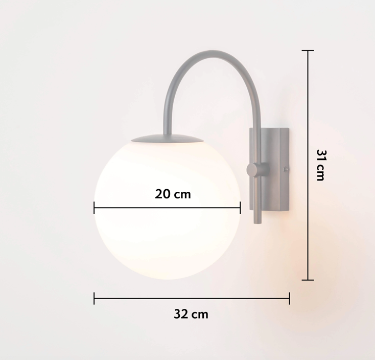 Wall light dimensions