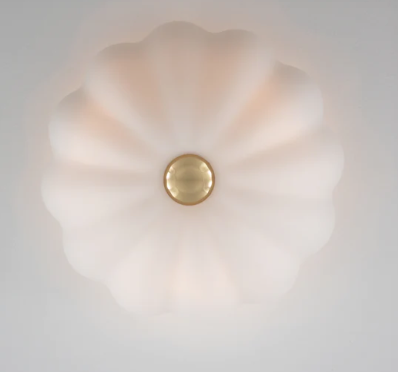 Opal glass shade