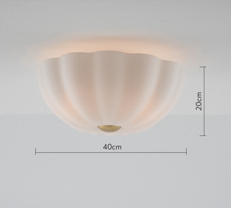 Flush ceiling pendant light dimensions